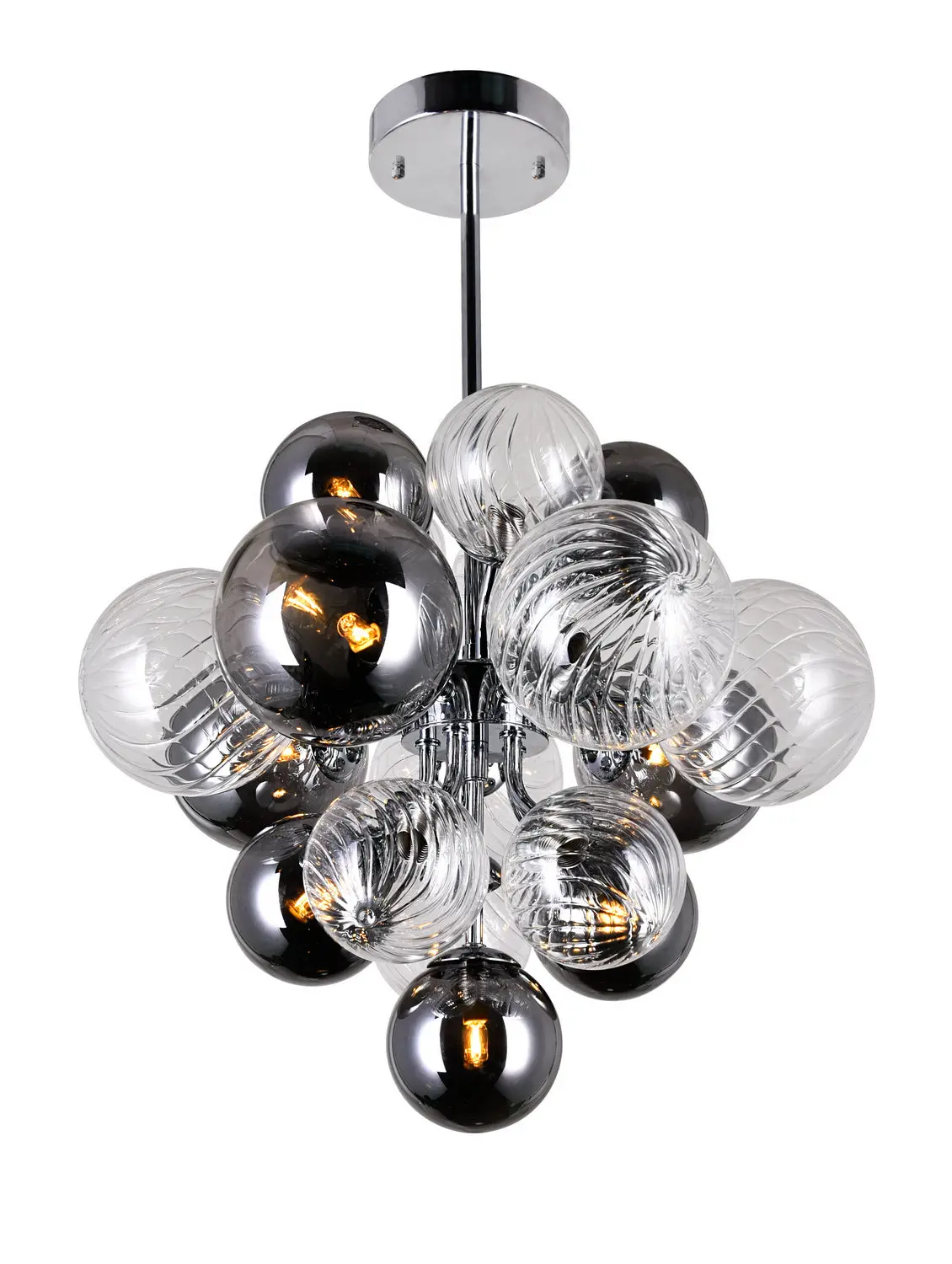Cwi Lighting Pallocino | Mini Chandeliers At 5W 1