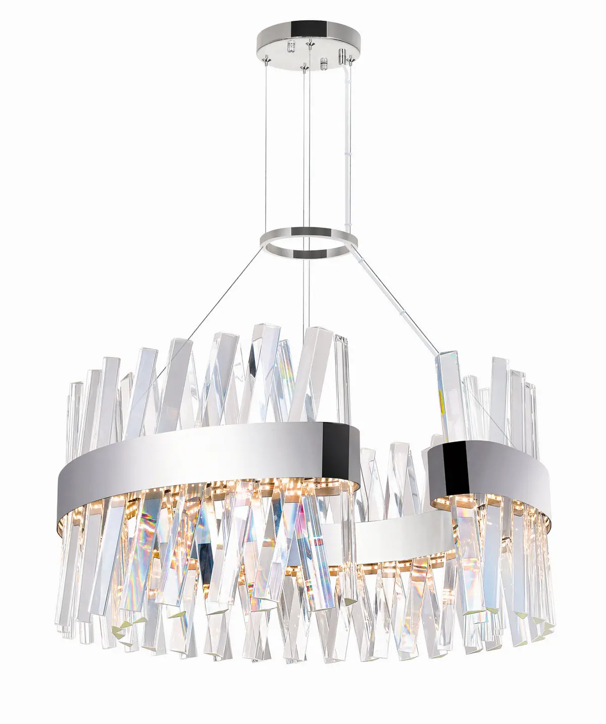 Cwi Lighting Glace | Mid. Chandeliers At 56W, 2912Lm, & 3000K Temp 1