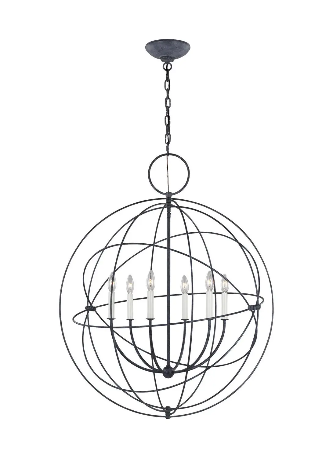 Visual Comfort Studio Bayberry | Large Chandeliers At 60W 1