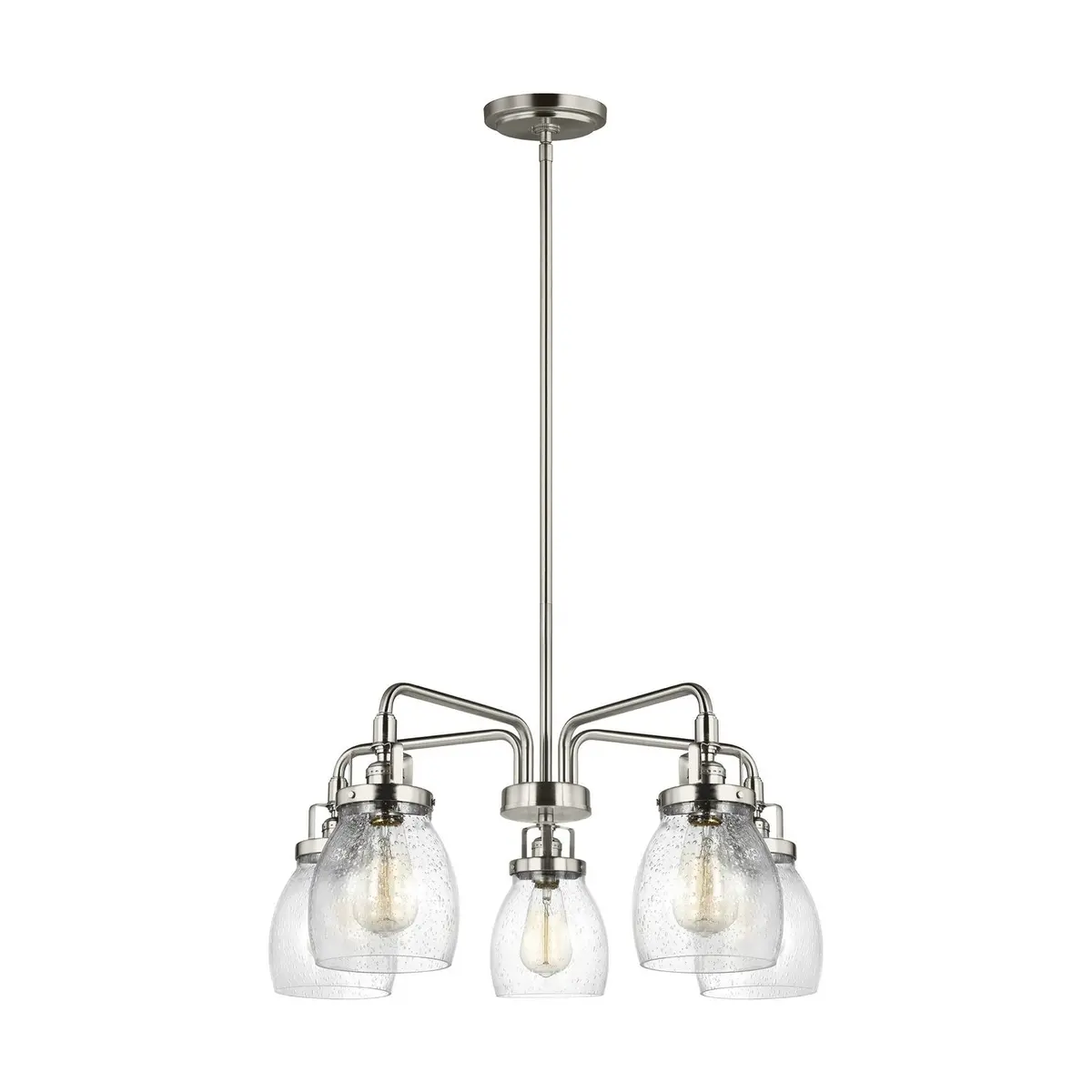 Generation Lighting Belton | Mid. Chandeliers At 8W, 800Lm, & 2700K Temp 1