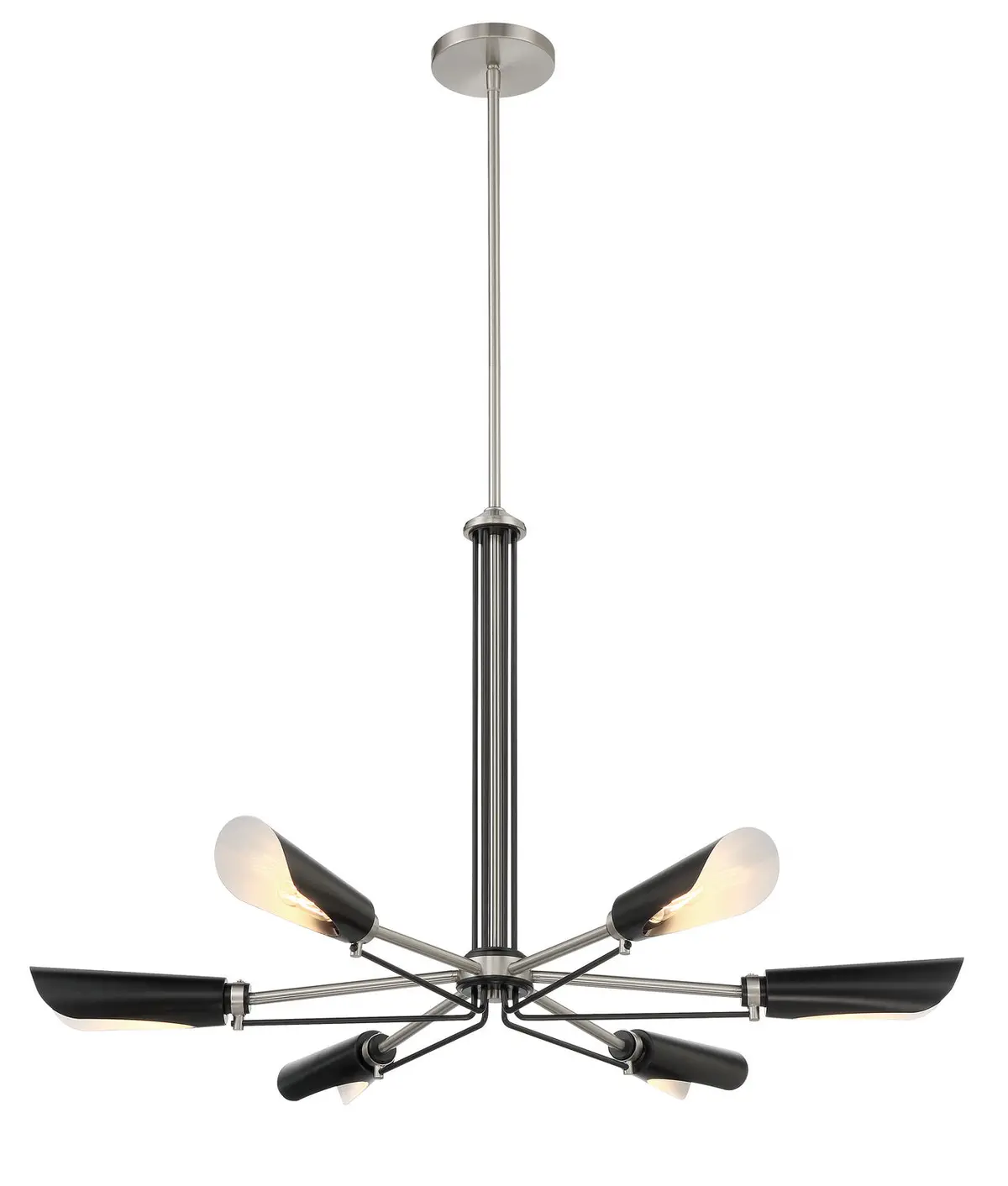 George Kovacs Turbine | Mid. Chandeliers At 60W 1