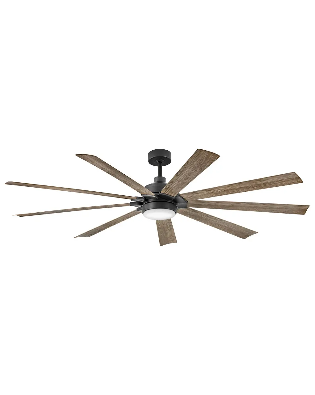 Turbine 80" Ceiling Fan In Matte Black 1