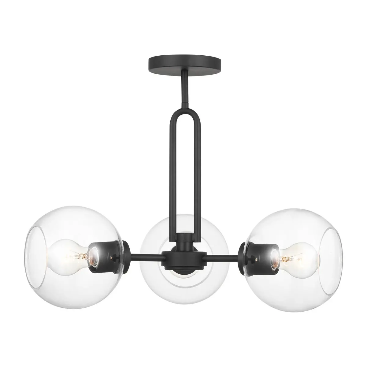 Visual Comfort Studio Codyn | Semi-Flush Mts. At 75W 1