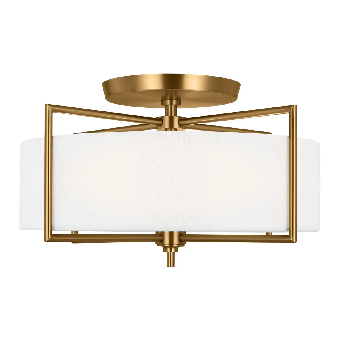 Visual Comfort Studio Perno | Semi-Flush Mts. At 75W 1