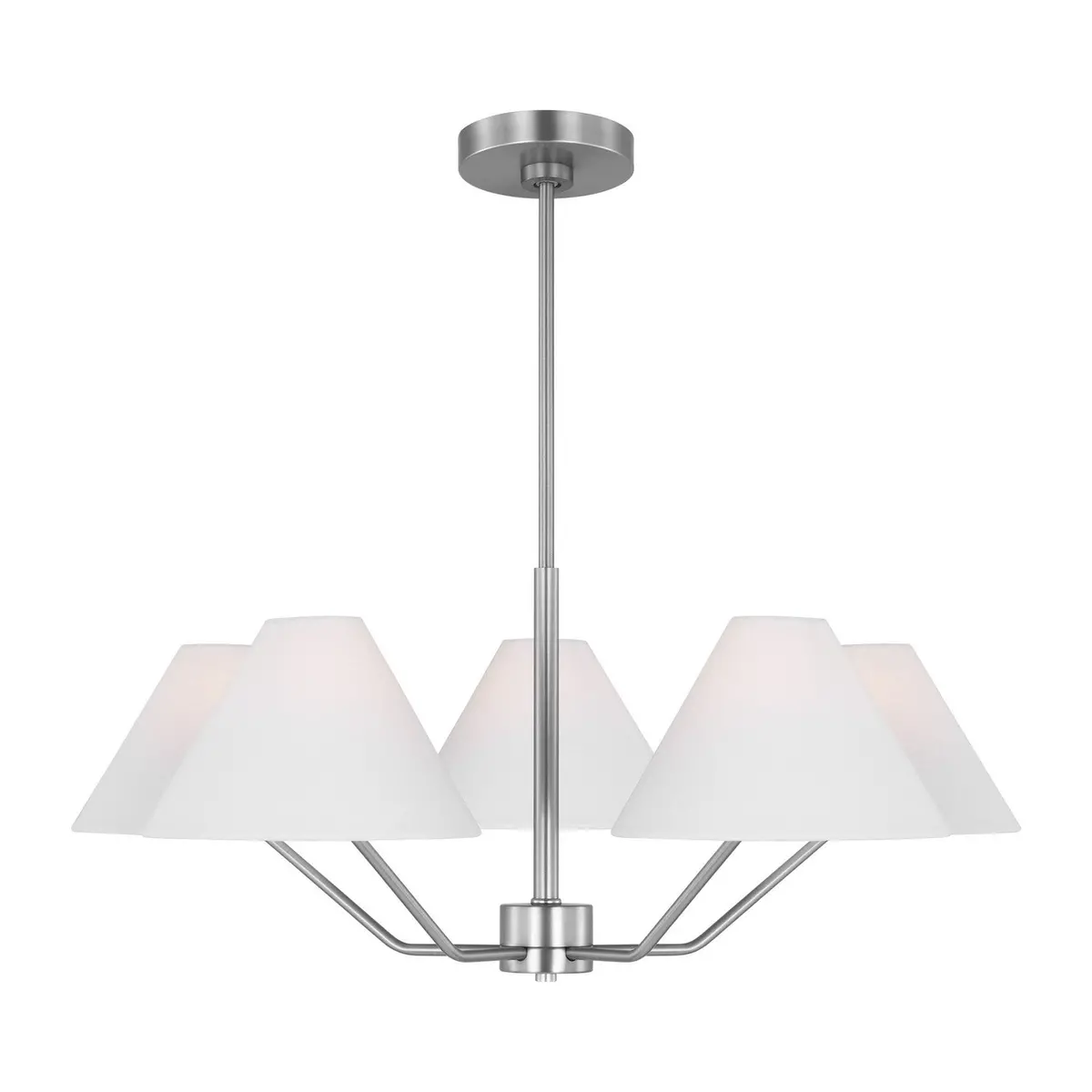 Visual Comfort Studio Burke | Mid. Chandeliers At 60W 1