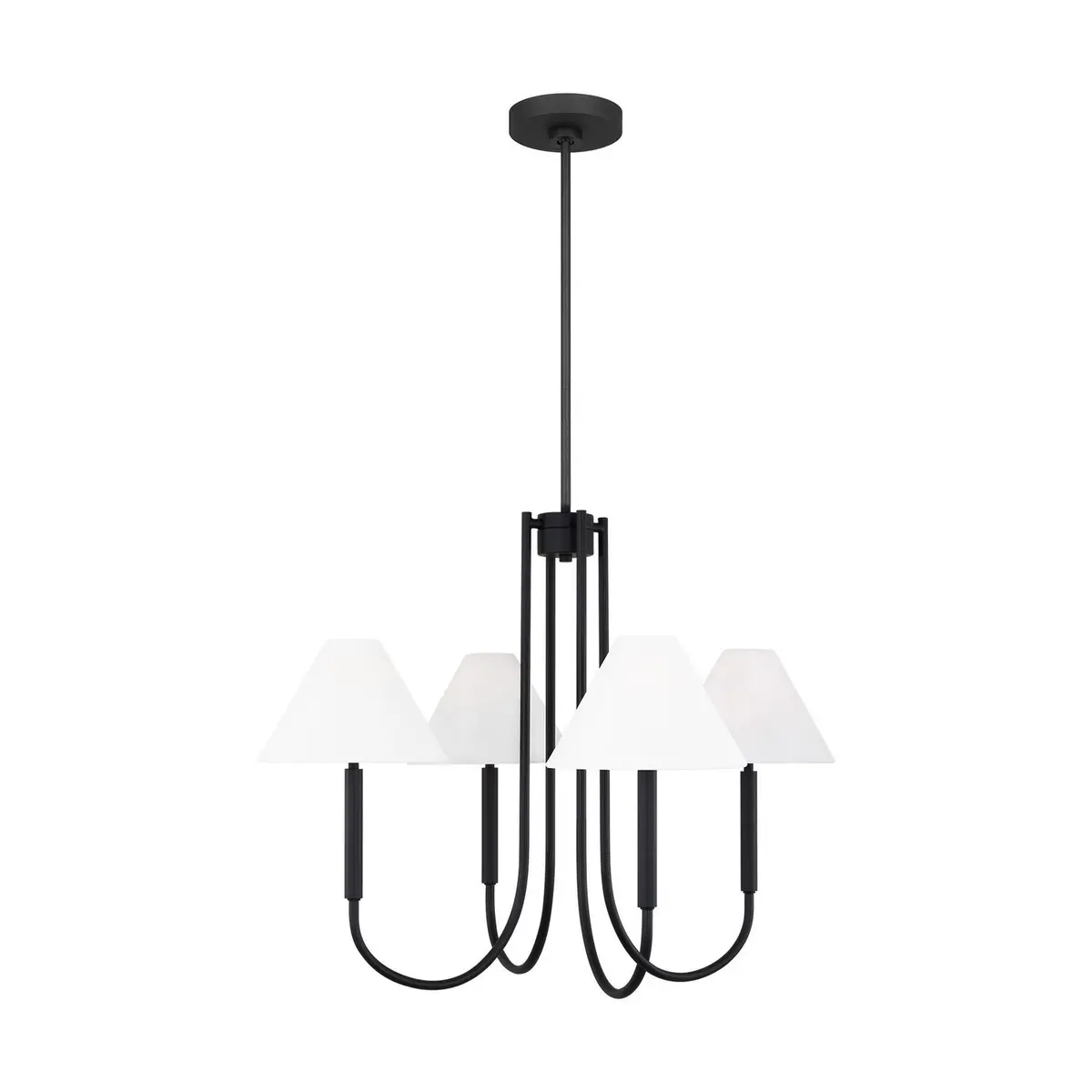 Visual Comfort Studio Porteau | Mid. Chandeliers At 60W 1