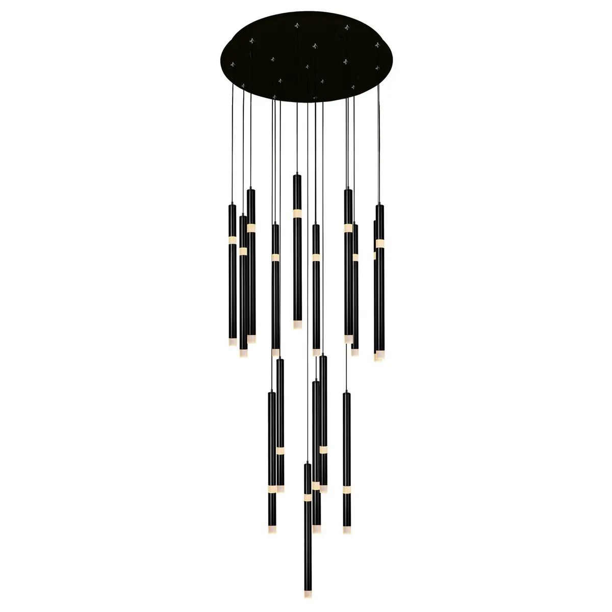 Cwi Lighting Flute | Mid. Chandeliers At 3000K Temp 1