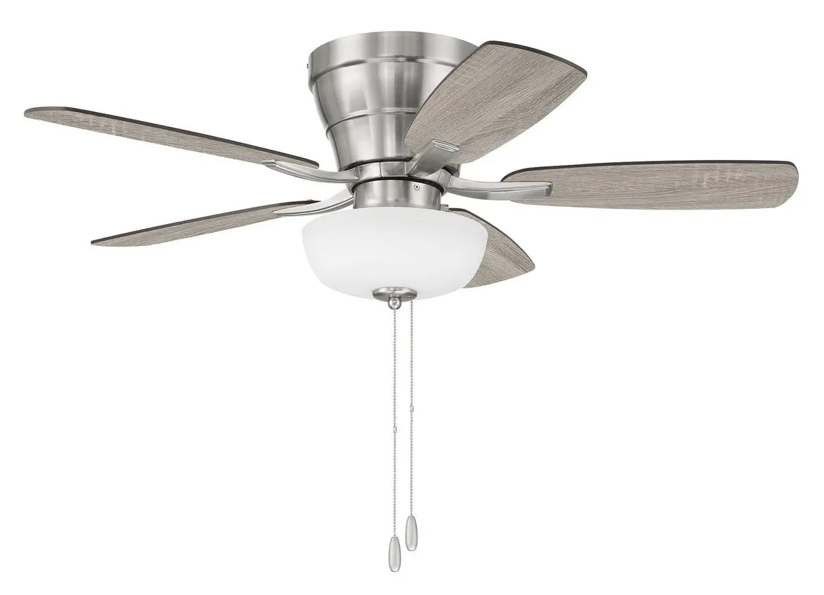 Craftmade Wheeler| Indoor Ceiling Fan With 18W A19 & Pull Chain 1