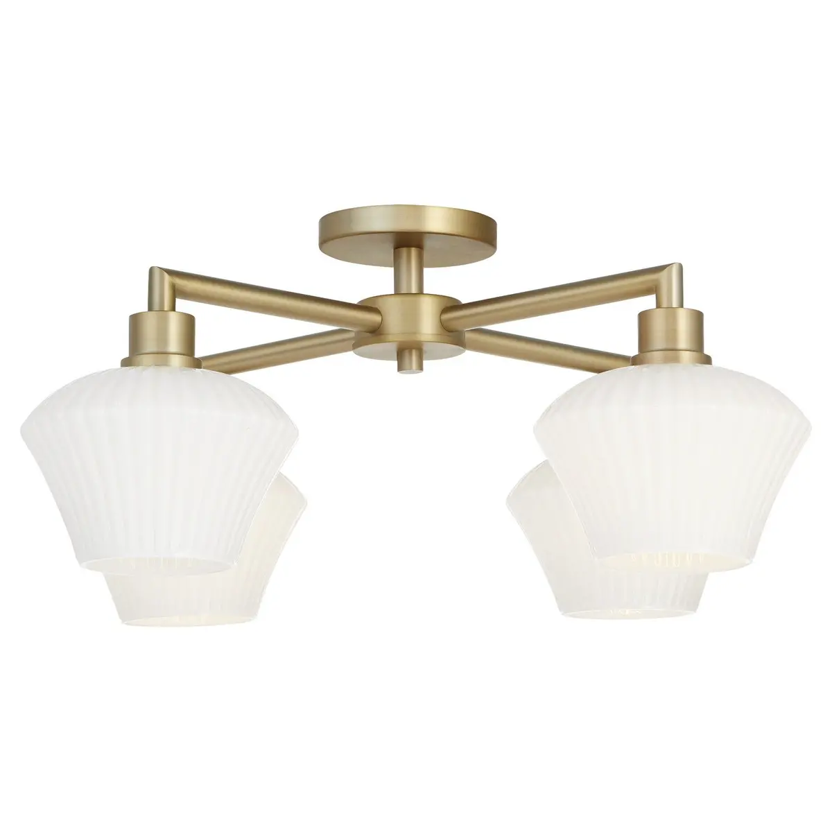 Quorum Cassini | Semi-Flush Mts. At 100W 1