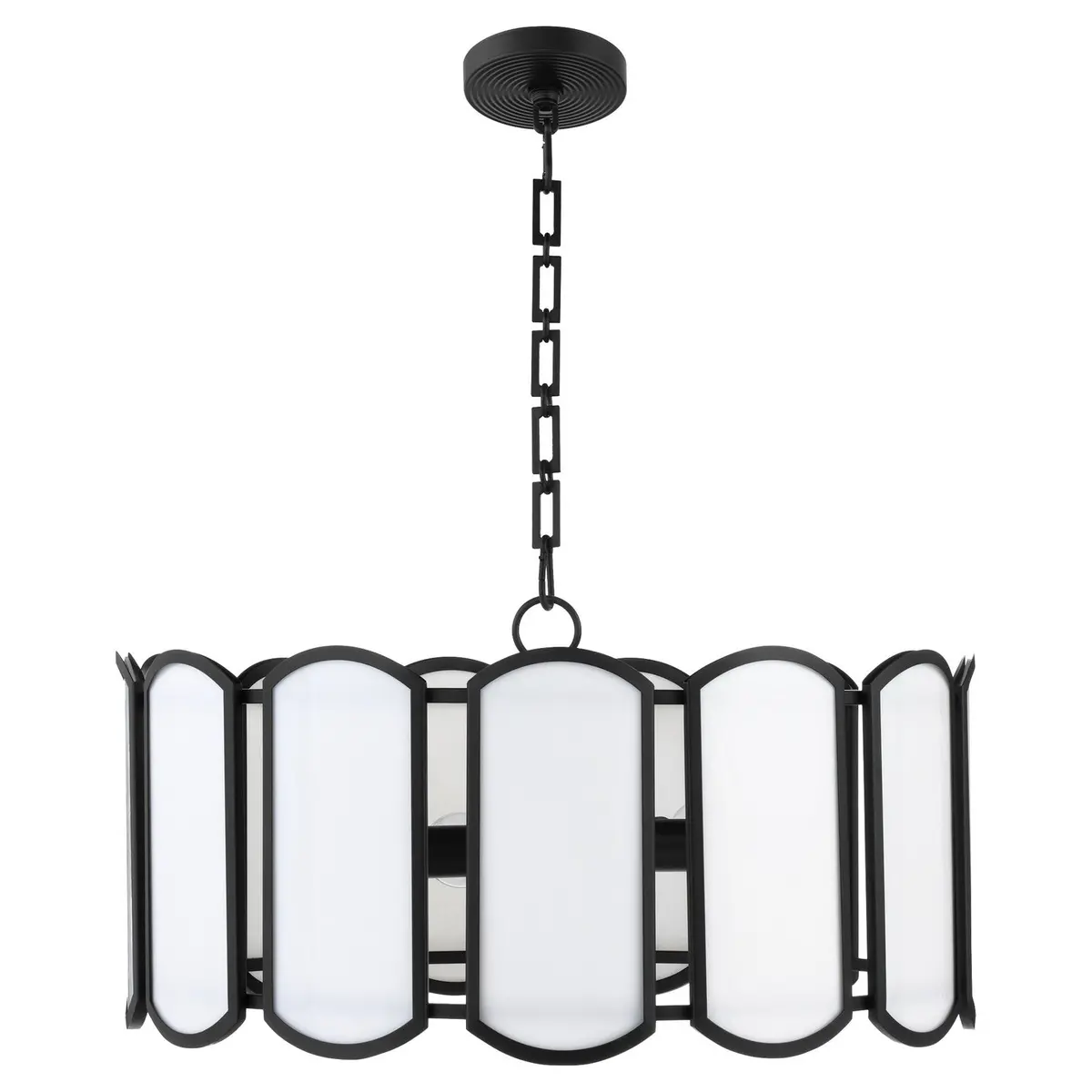 Quorum Belleview | Mid. Chandeliers At 75W 2