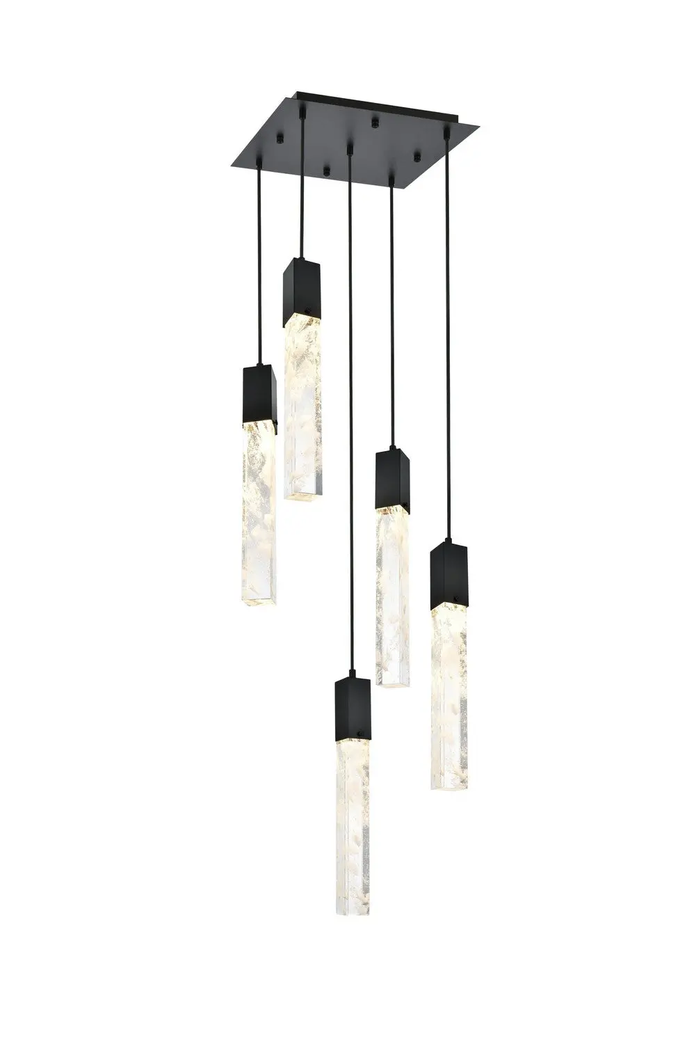 Elegant Lighting Aurora | Mini Chandeliers At 6.50W, 480Lm, & 3000K Temp 1