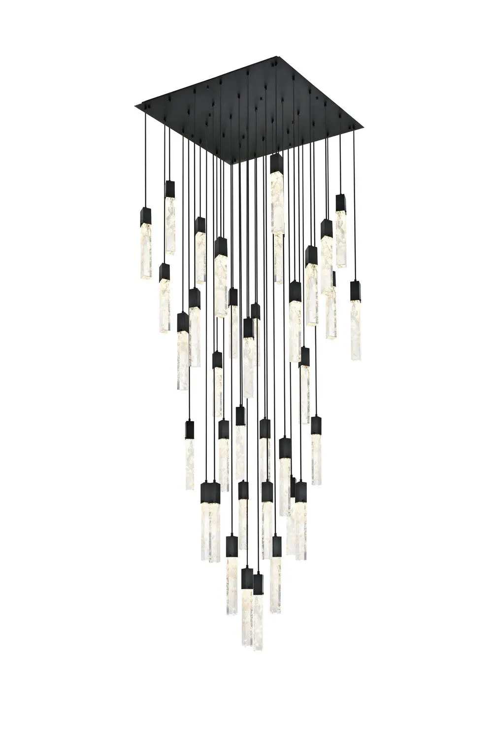 Elegant Lighting Aurora | Large Chandeliers At 6.50W, 480Lm, & 3000K Temp 1
