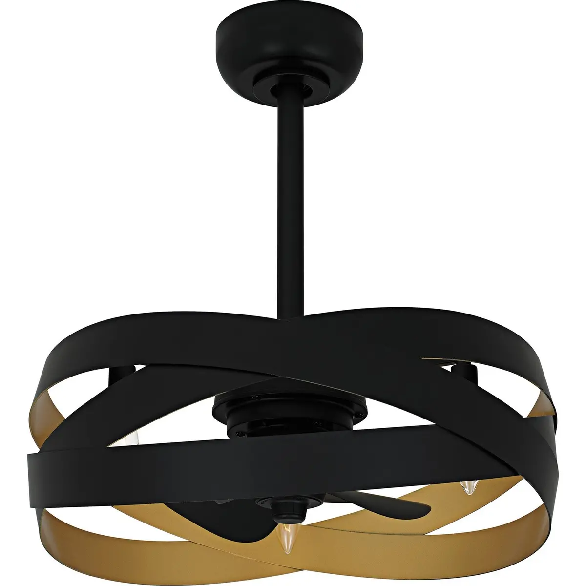 Quoizel 3-Light Fandelier | With 6W B10 1
