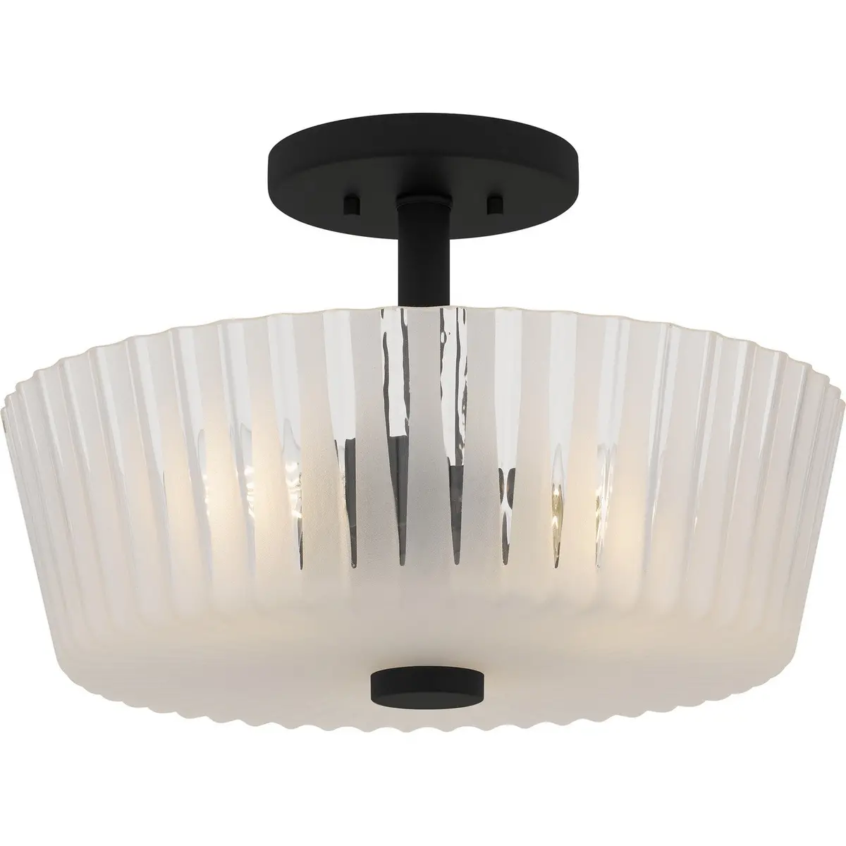 Quoizel Gray | Semi-Flush Mts. At 100W 1