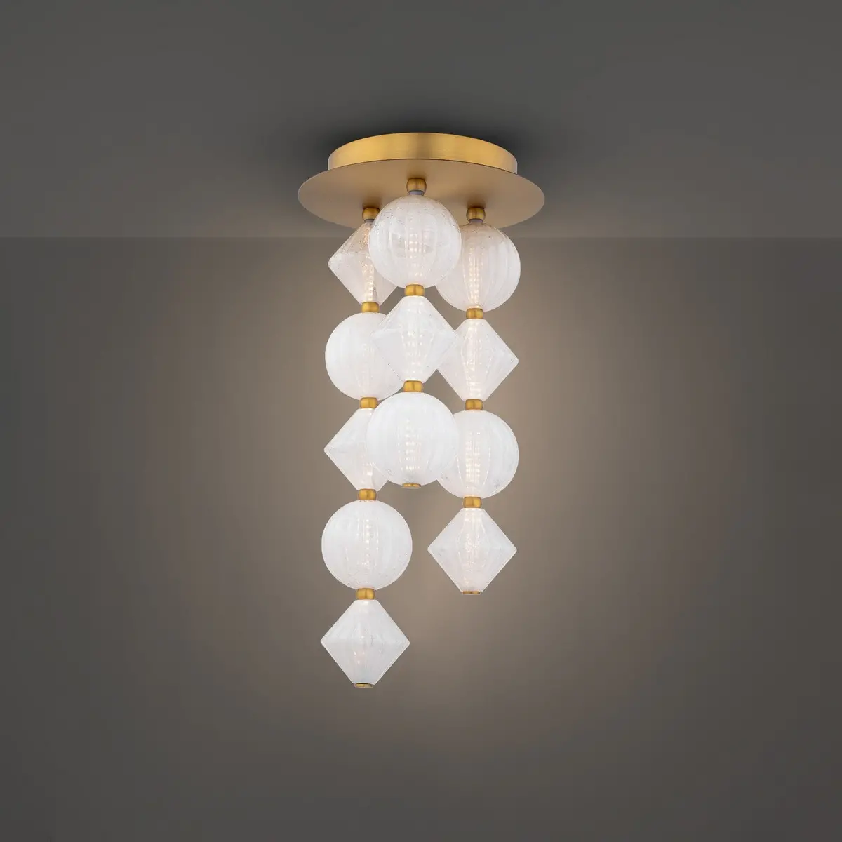 Modern Forms Pearla | Semi-Flush Mts. At 2.21W, 2482Lm, & 3000K Temp 1