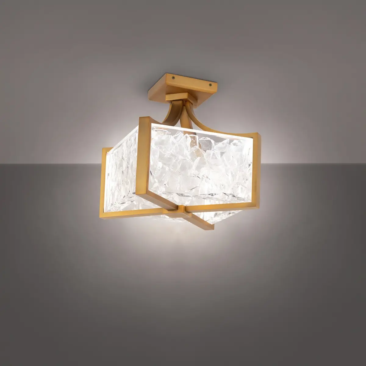 Modern Forms Emblem | Semi-Flush Mts. At 32W, 3000Lm, & 3000K Temp 1
