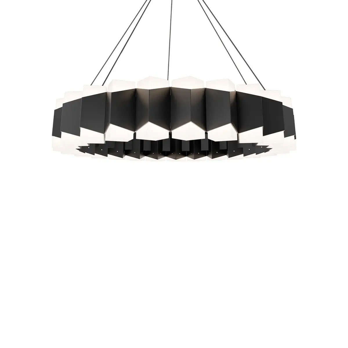 Modern Forms Dolman | Mid. Chandeliers At 1.07W, 4800Lm, & 3000K Temp 1