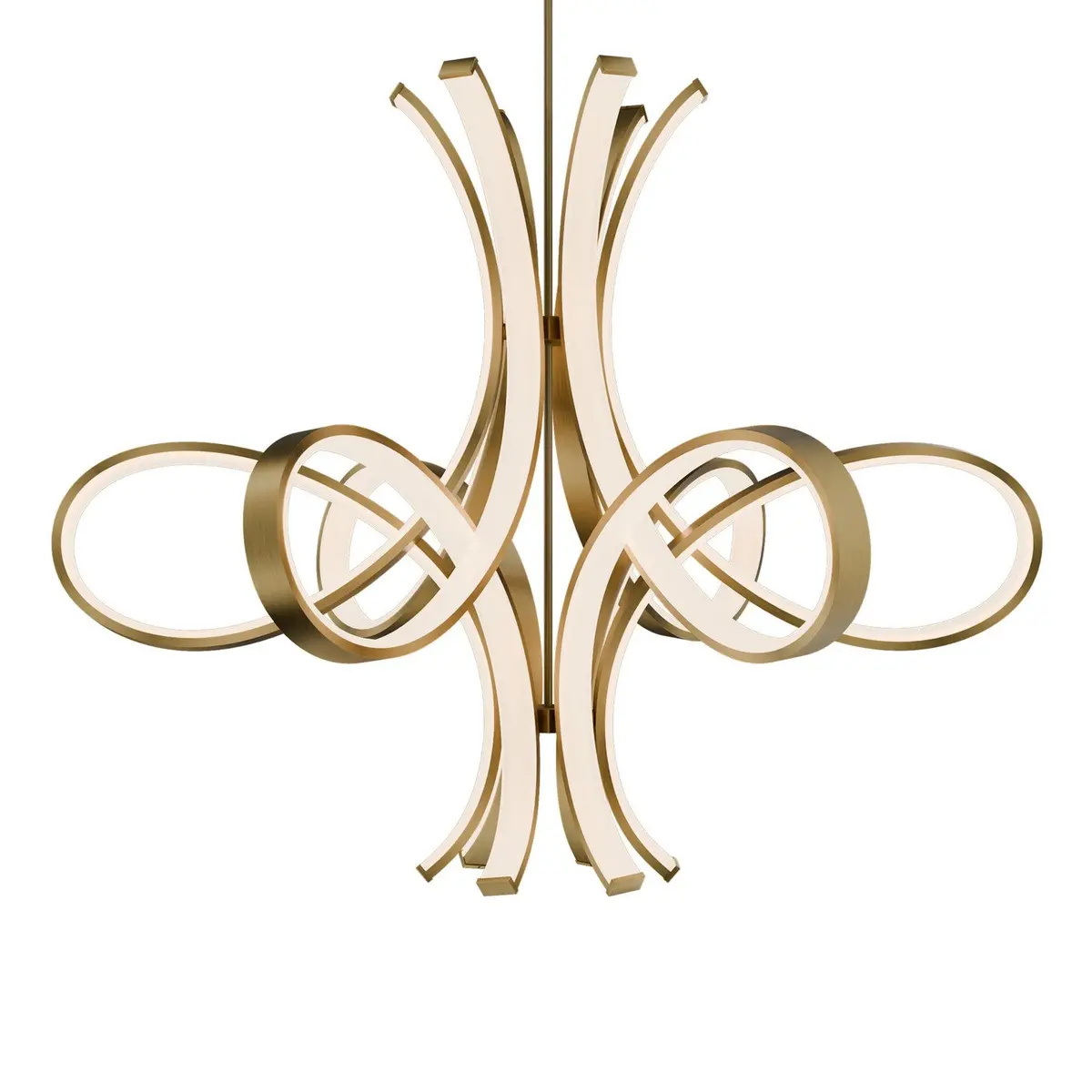 Modern Forms Fleur De Lis | Large Chandeliers At 102.20W, 6890Lm, & 3000K Temp 1