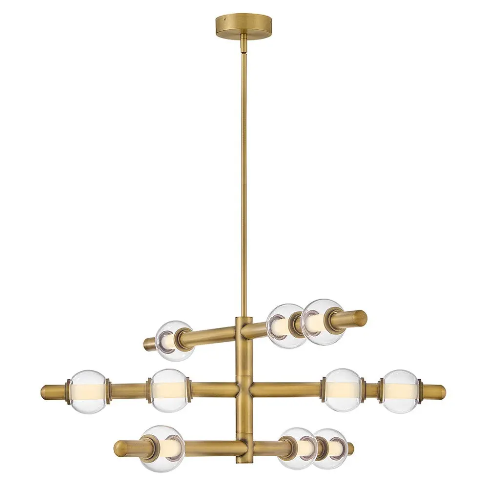 Hinkley Saxon | Mid. Chandeliers At 50W, 2900Lm, & 3000K Temp 1