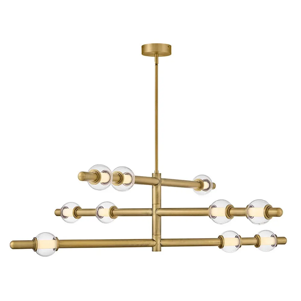 Hinkley Saxon | Large Chandeliers At 50W, 2900Lm, & 3000K Temp 1