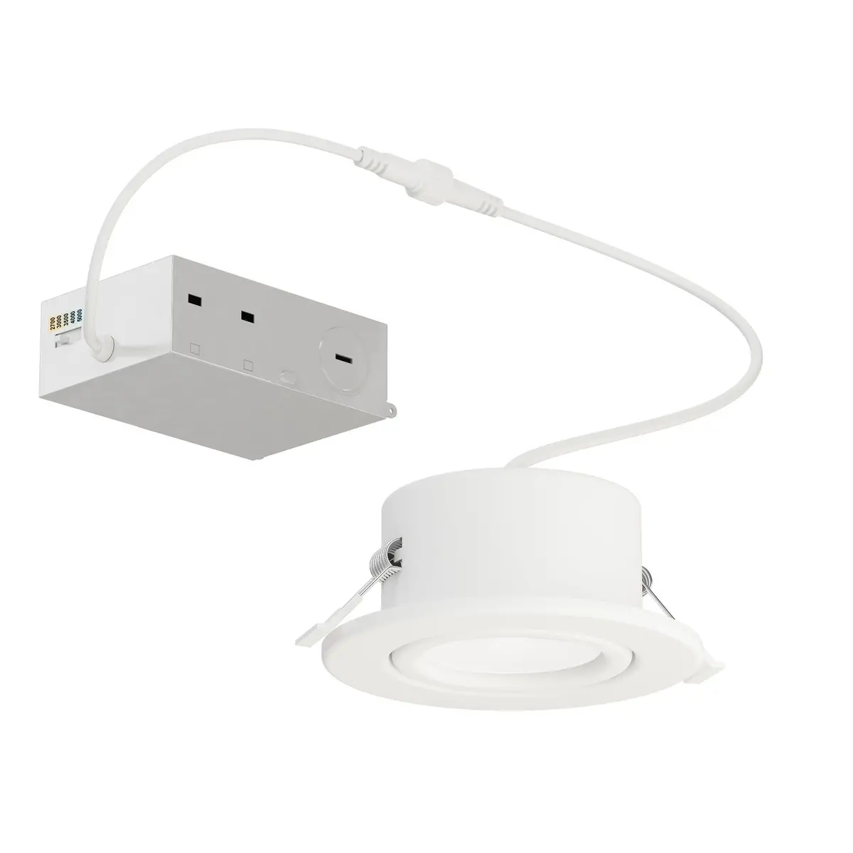 Maxim Slim Gimbal | Recessed At 7W, 550Lm, & 27K Temp 1