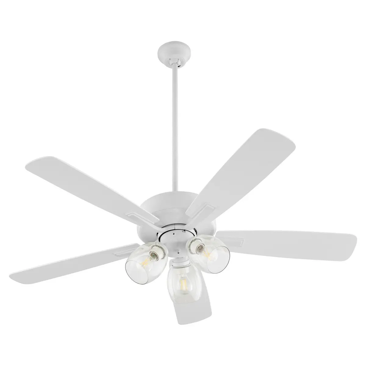 Quorum Ovation | Indoor Ceiling Fan With 7W A19 & 3 Speed Pull Chain 1