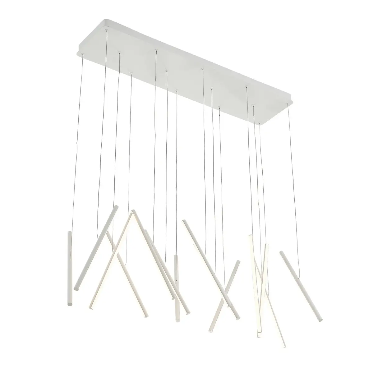 Kuzco Lighting Chute | Linear/Island At 96W, 7820Lm, & 3000K Temp 1