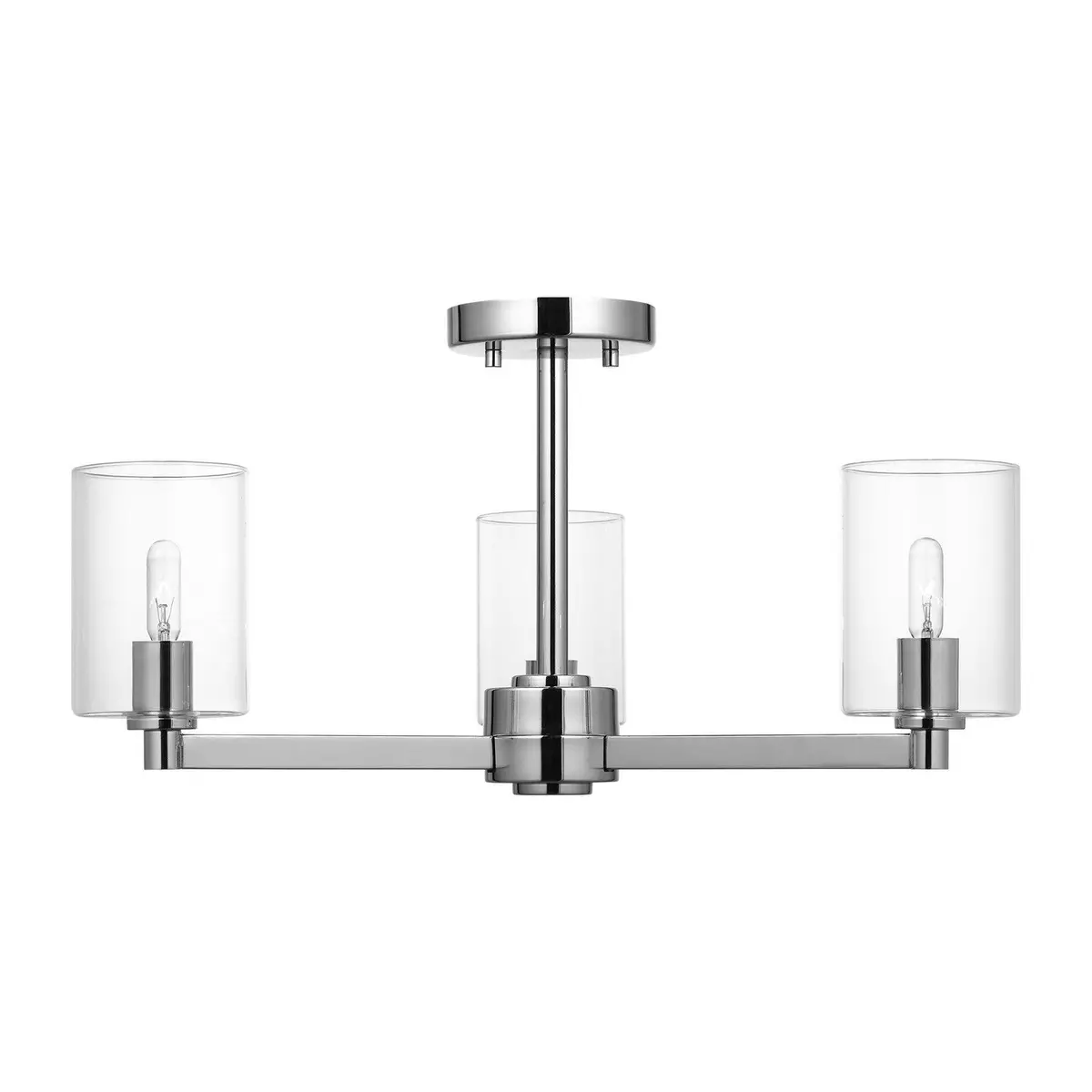 Visual Comfort Studio Fullton | Semi-Flush Mts. At 60W 1