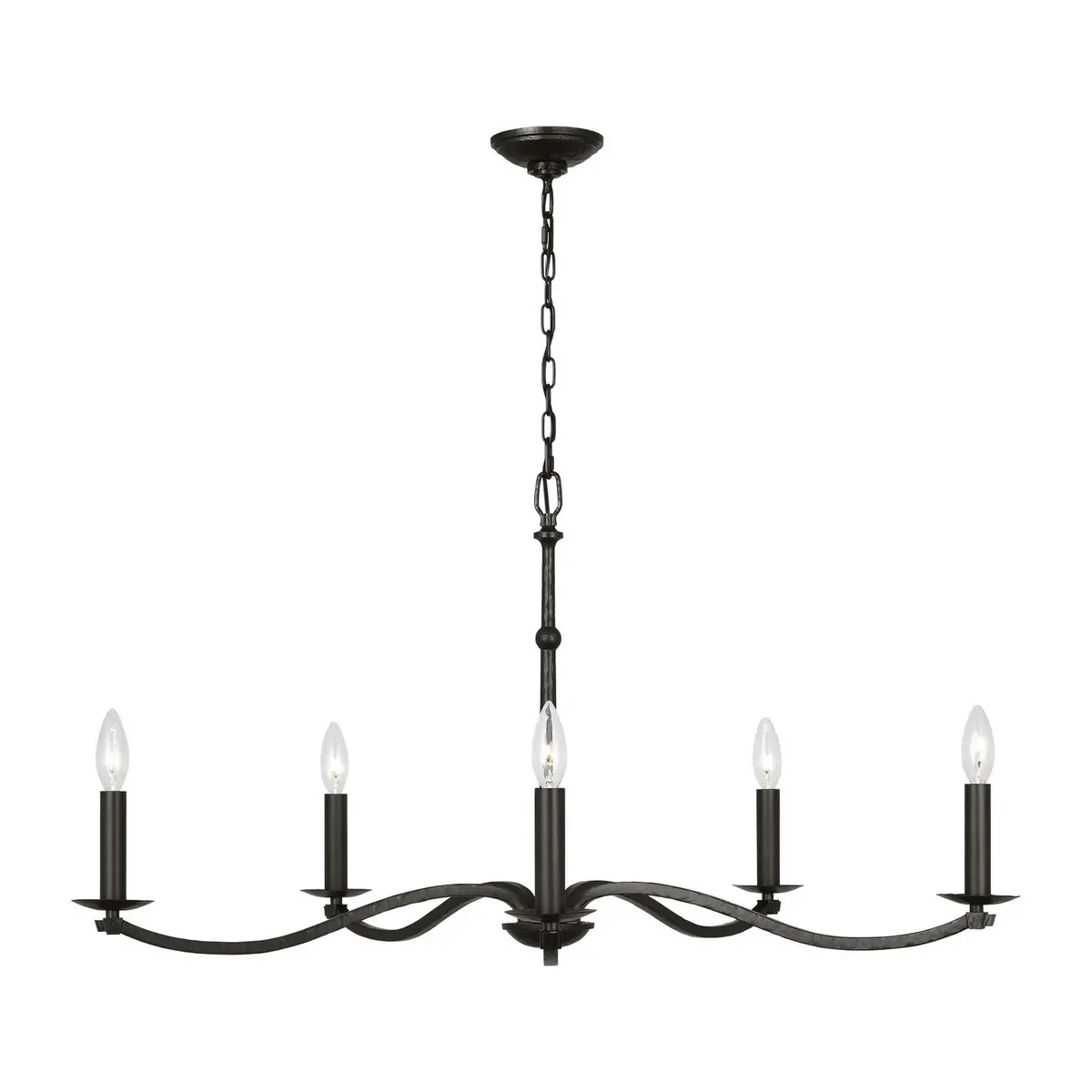 Visual Comfort Studio Wellen | Mid. Chandeliers At 40W 1