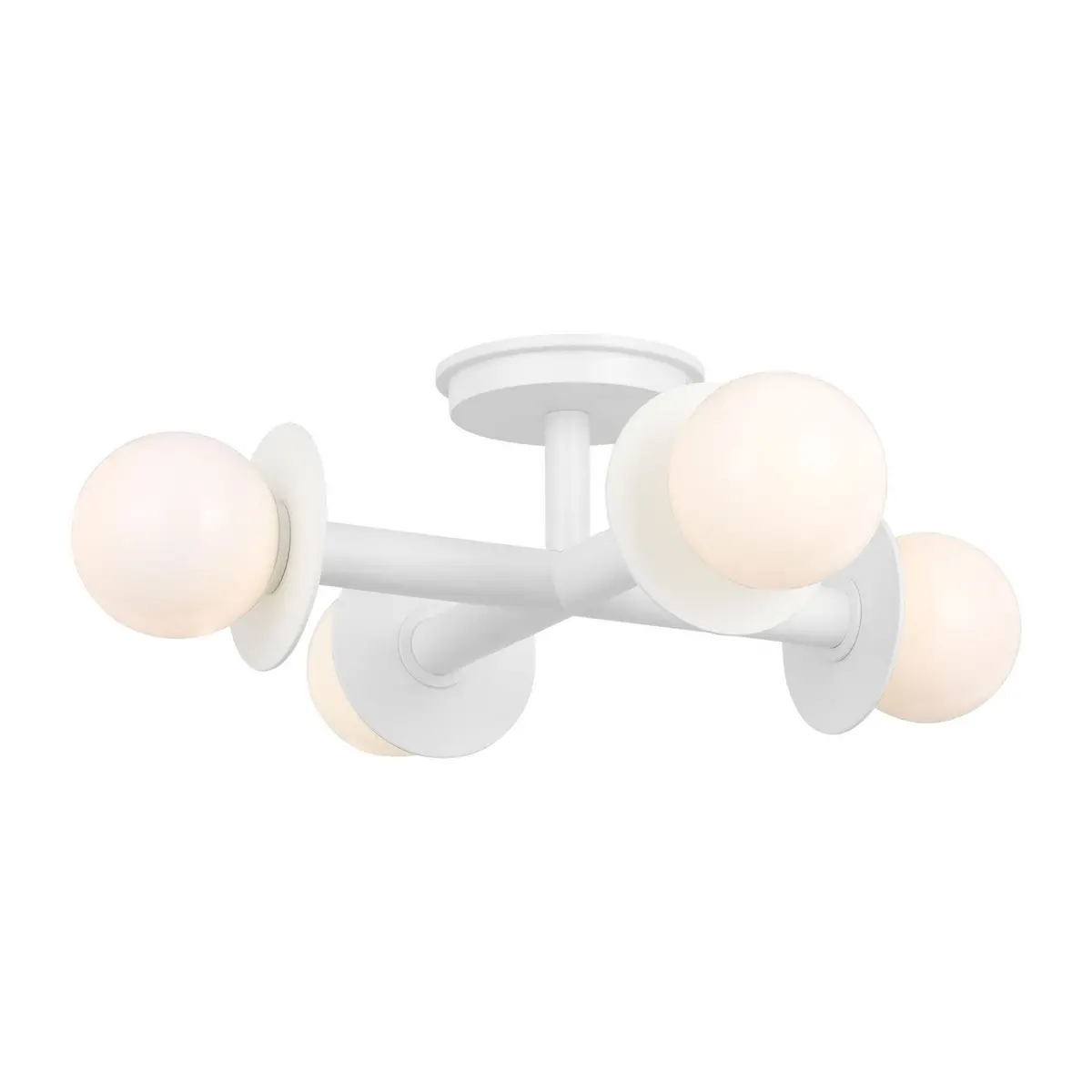 Visual Comfort Studio Nodes | Semi-Flush Mts. At 3W 1