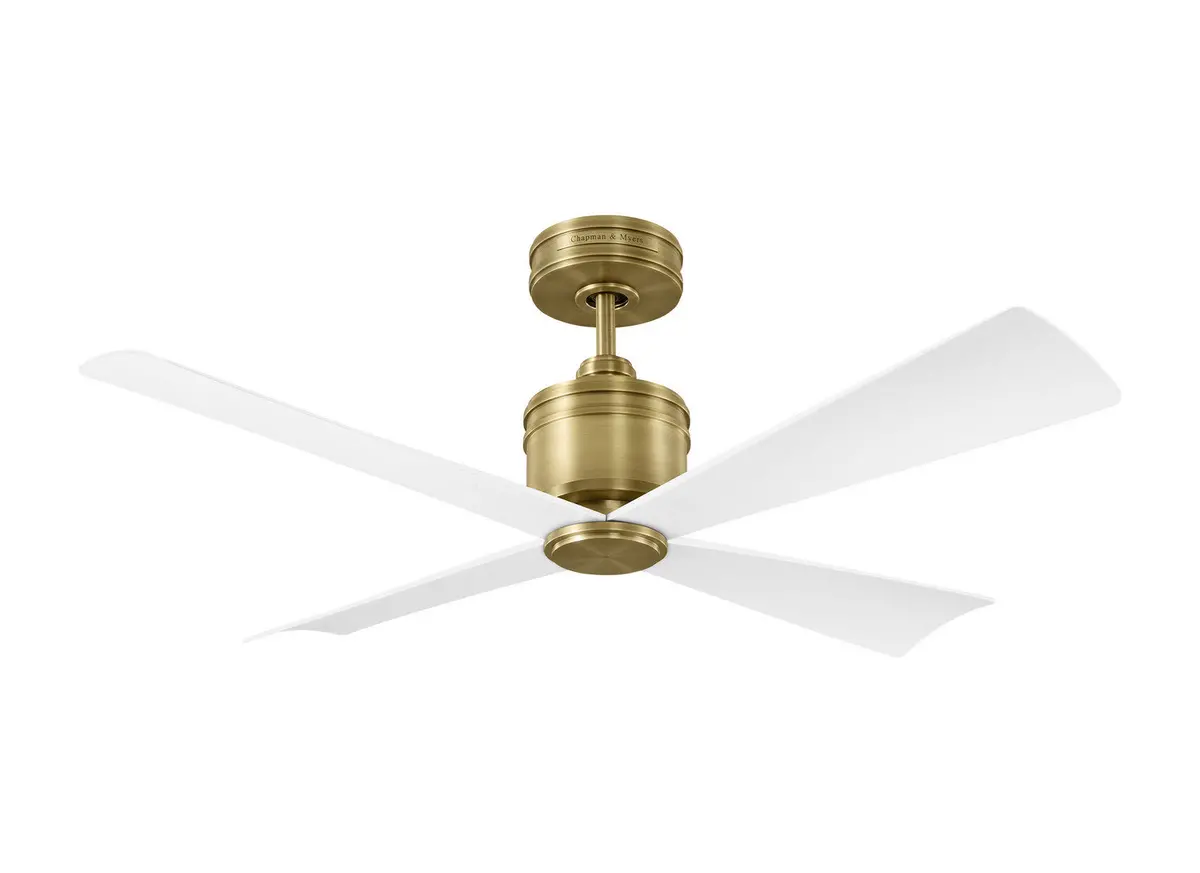 Visual Comfort Fan Launceton | Outdoor Ceiling Fan & Handheld Remote, 6-Speed And Reverse 1