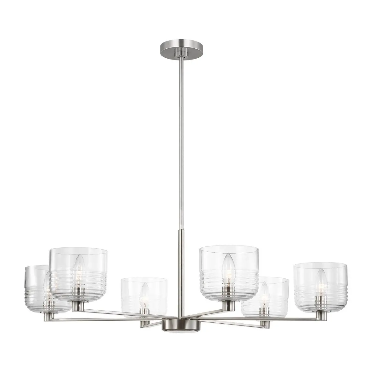 Visual Comfort Studio Lochdale | Mid. Chandeliers At 60W 1