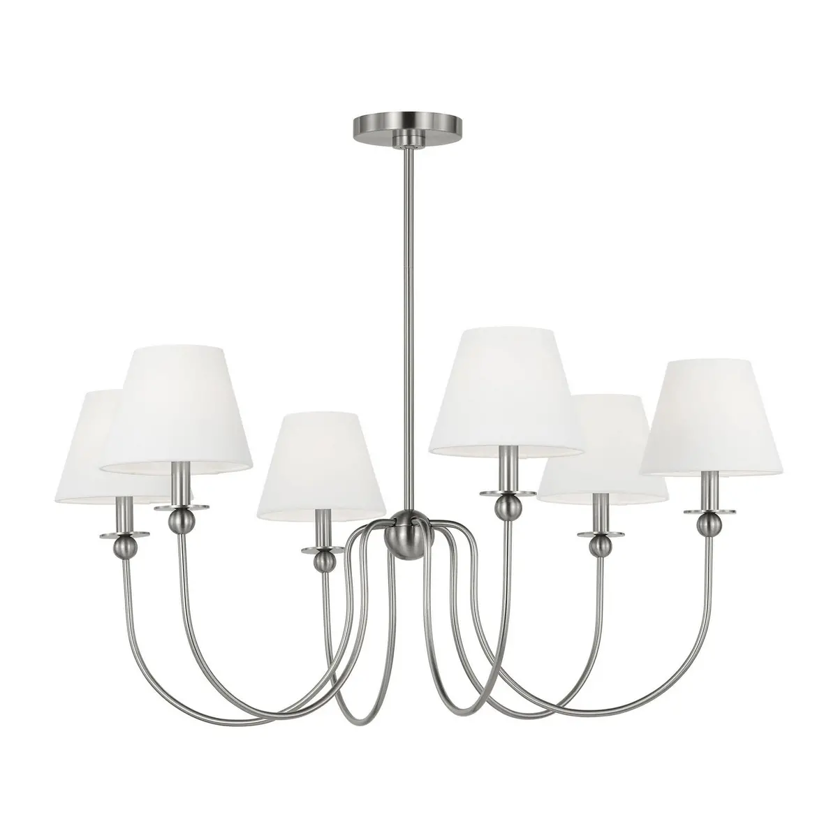 Visual Comfort Studio Elsay | Large Chandeliers At 60W 1