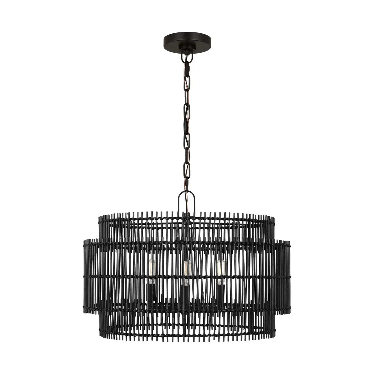 Visual Comfort Studio Elio | Mid. Chandeliers At 60W 1