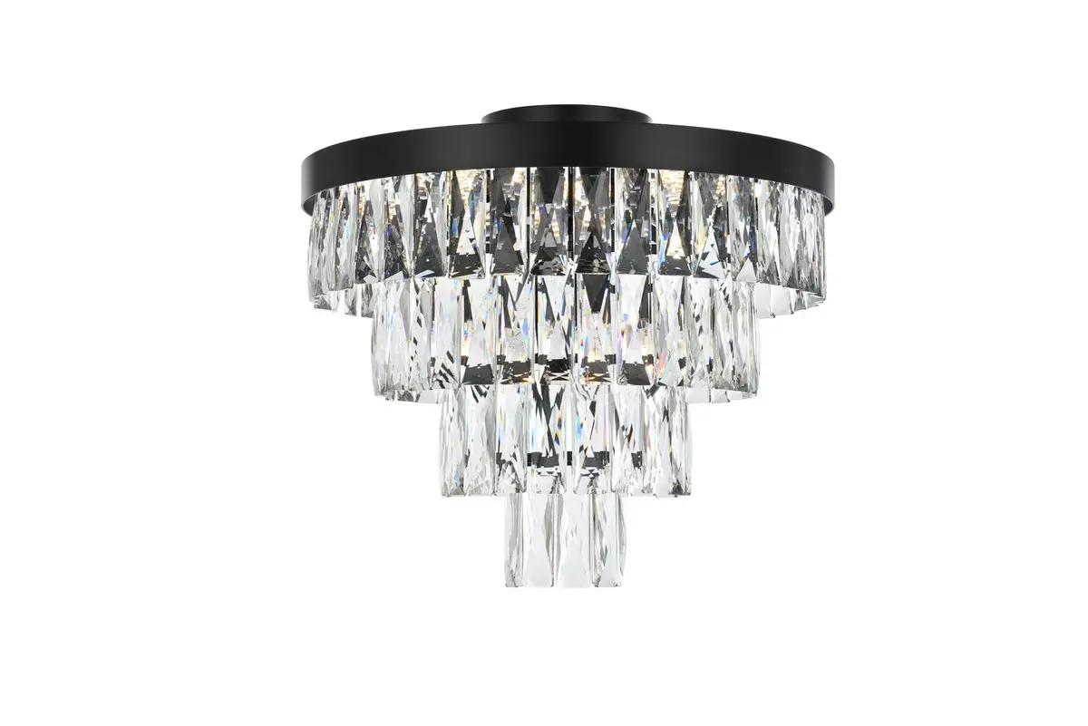 Elegant Lighting Josephine | Semi-Flush Mts. At 40W 1