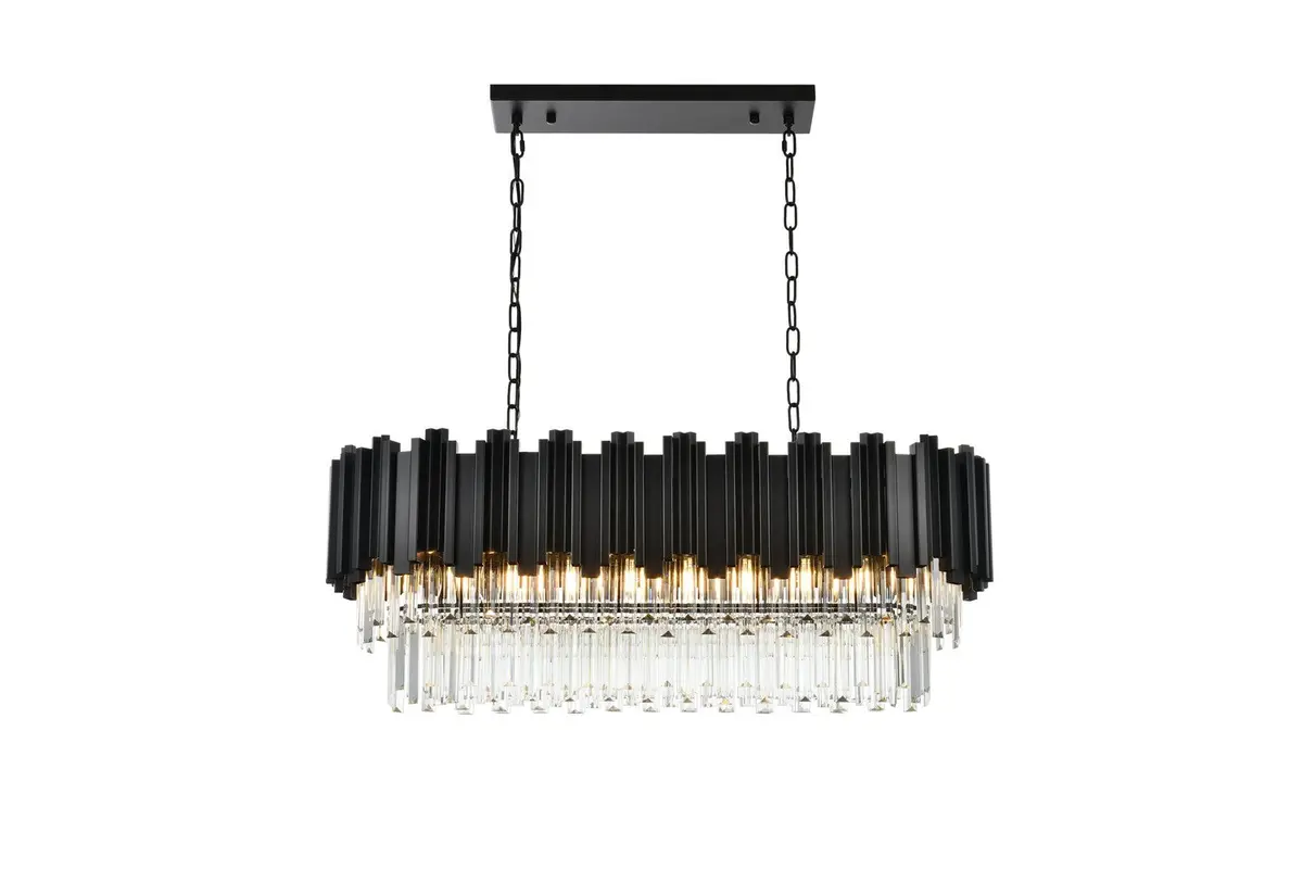Elegant Lighting Willow | Linear/Island At 40W 1