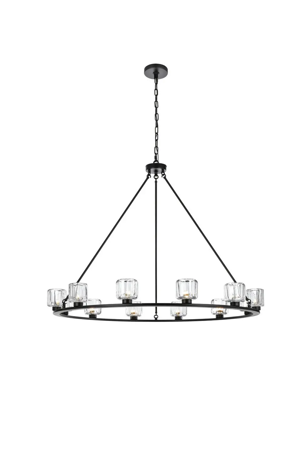 Elegant Lighting Cadence | Large Chandeliers At 25W 1