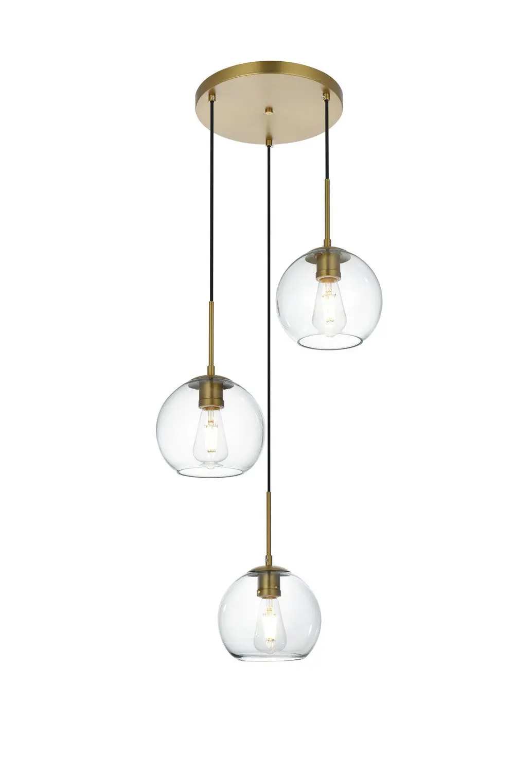 Elegant Lighting Baxter | Mini Pendants At 40W 1