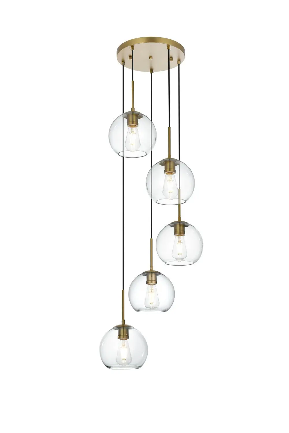 Elegant Lighting Baxter | Mini Pendants At 40W 1