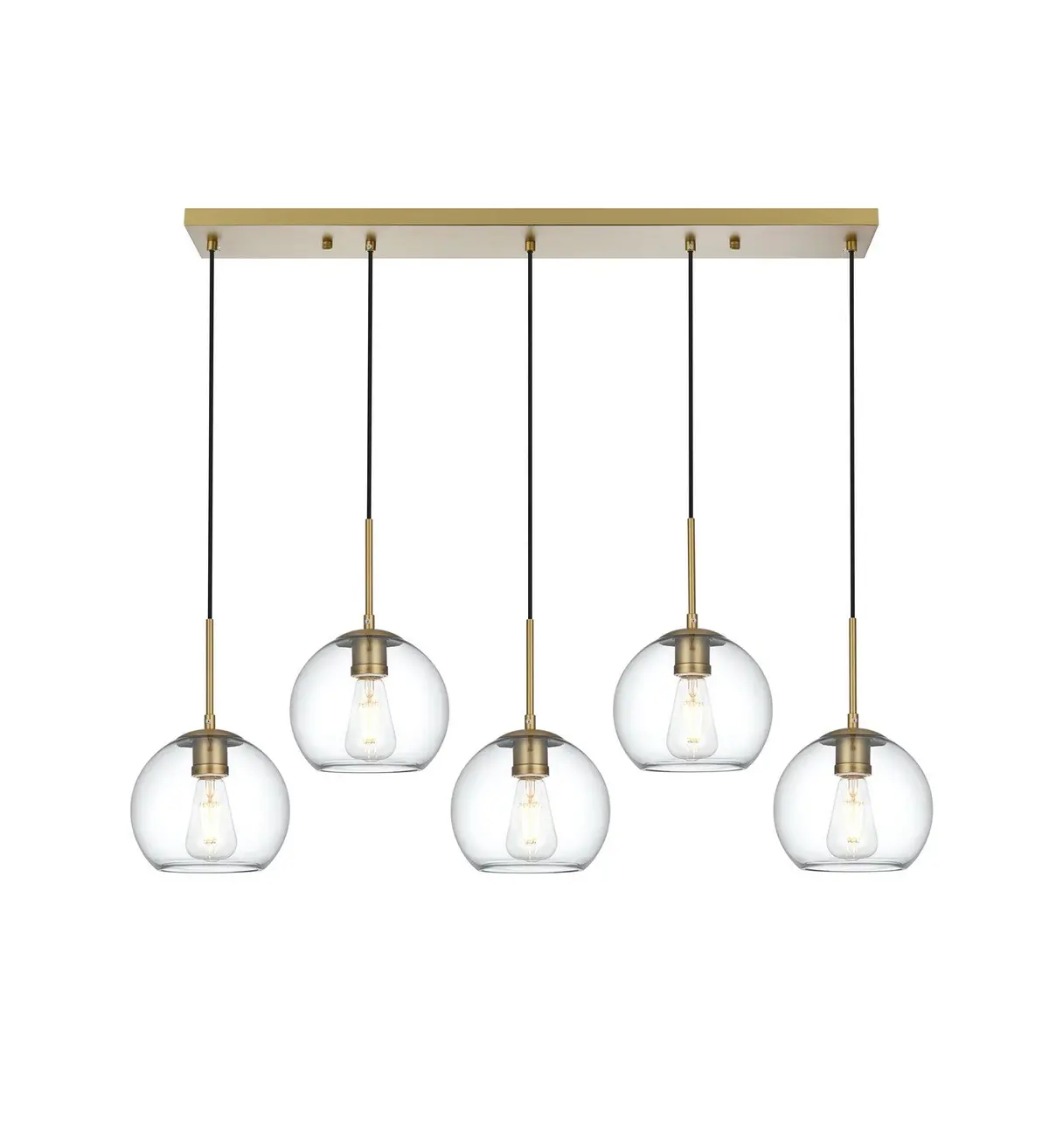 Elegant Lighting Baxter | Linear/Island At 40W 1