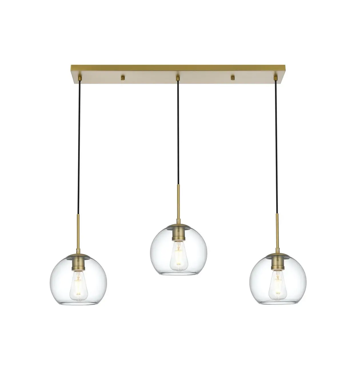 Elegant Lighting Baxter | Linear/Island At 40W 1