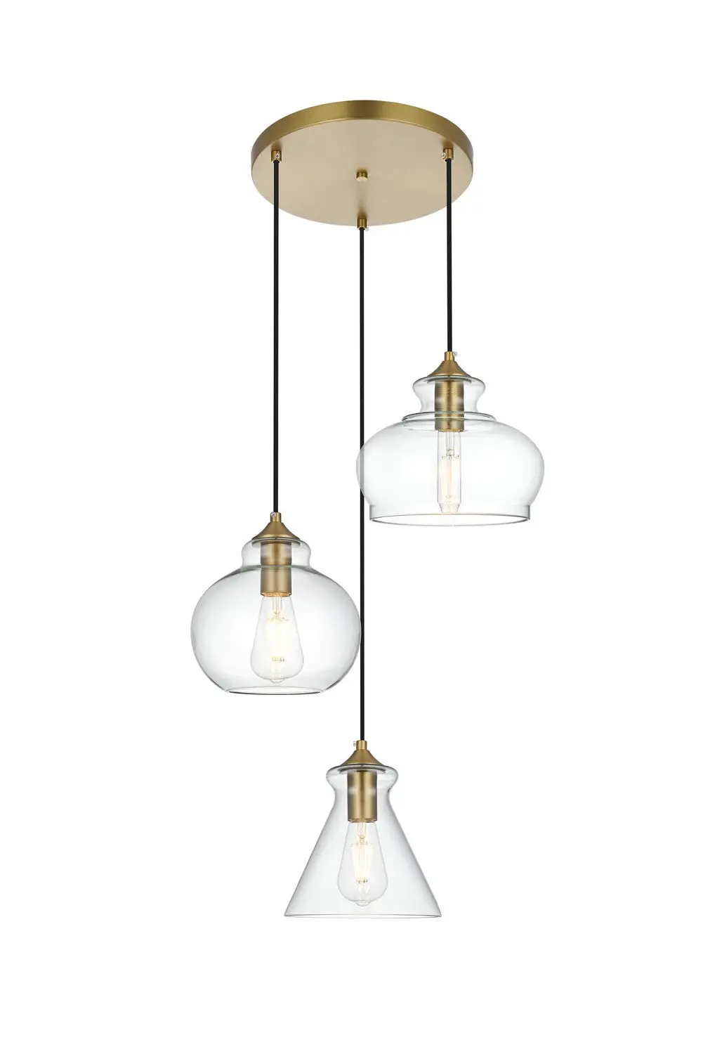 Elegant Lighting Destry | Mini Pendants At 40W 1
