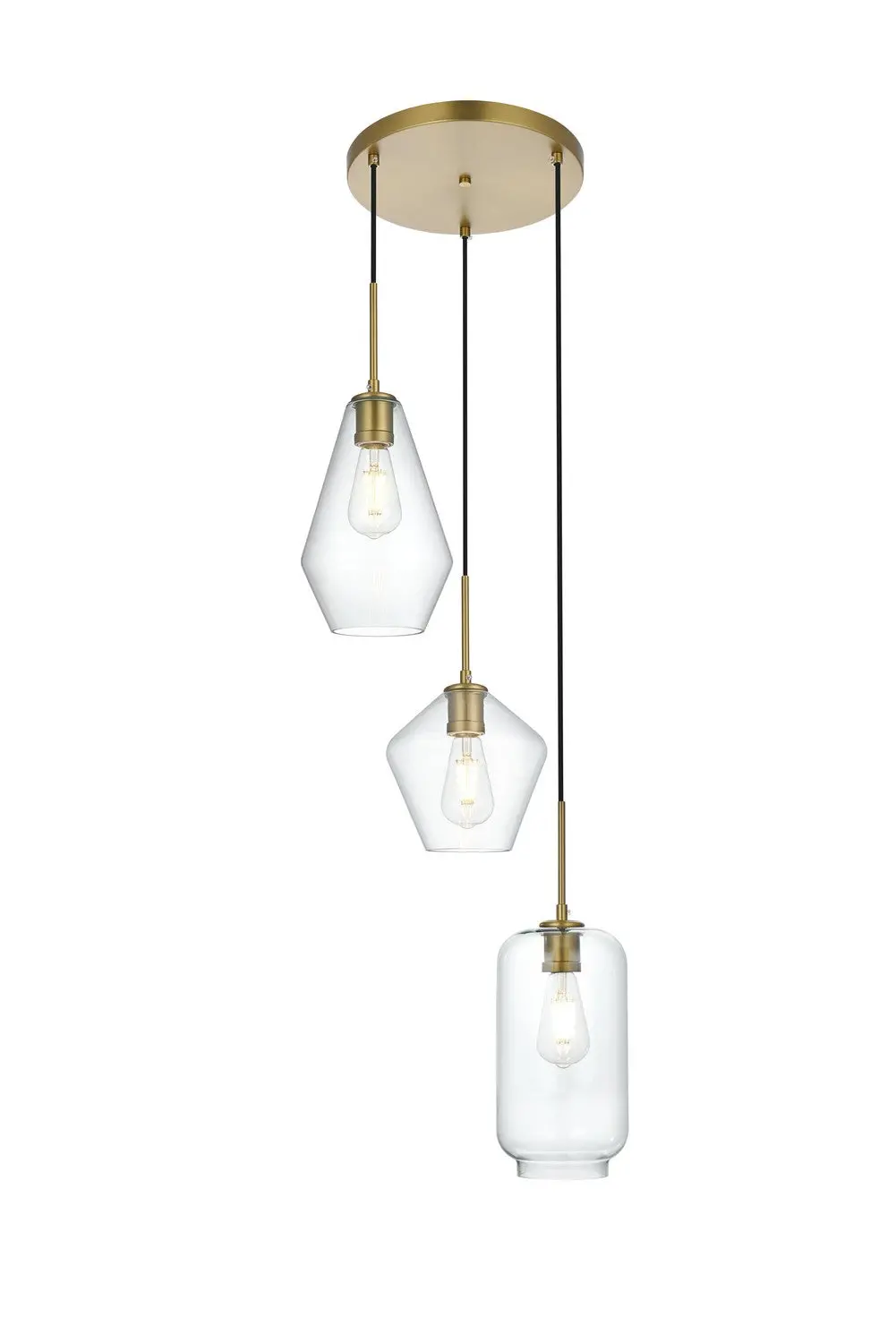 Elegant Lighting Gene | Pendants At 40W 1