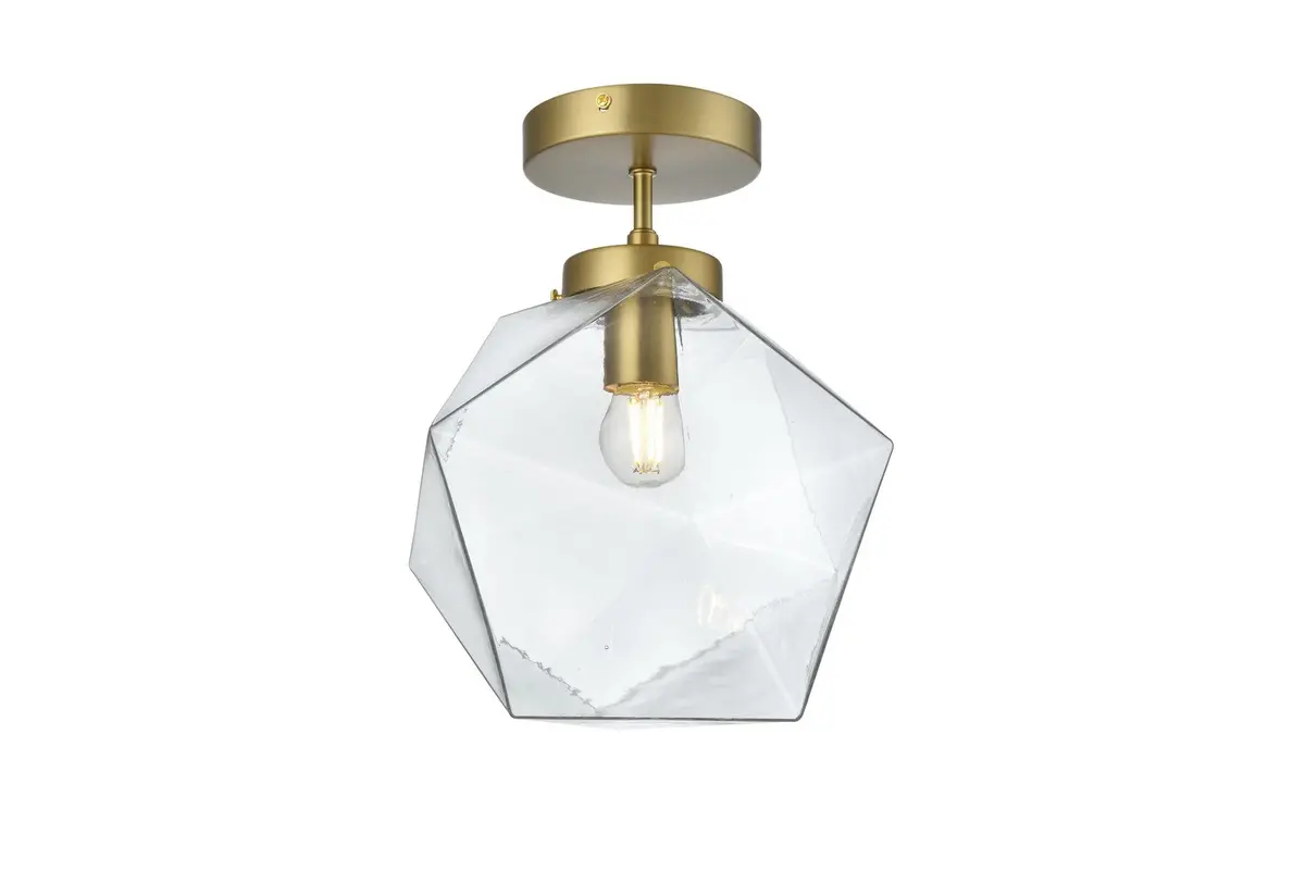 Elegant Lighting Lawrence | Semi-Flush Mts. At 40W 1