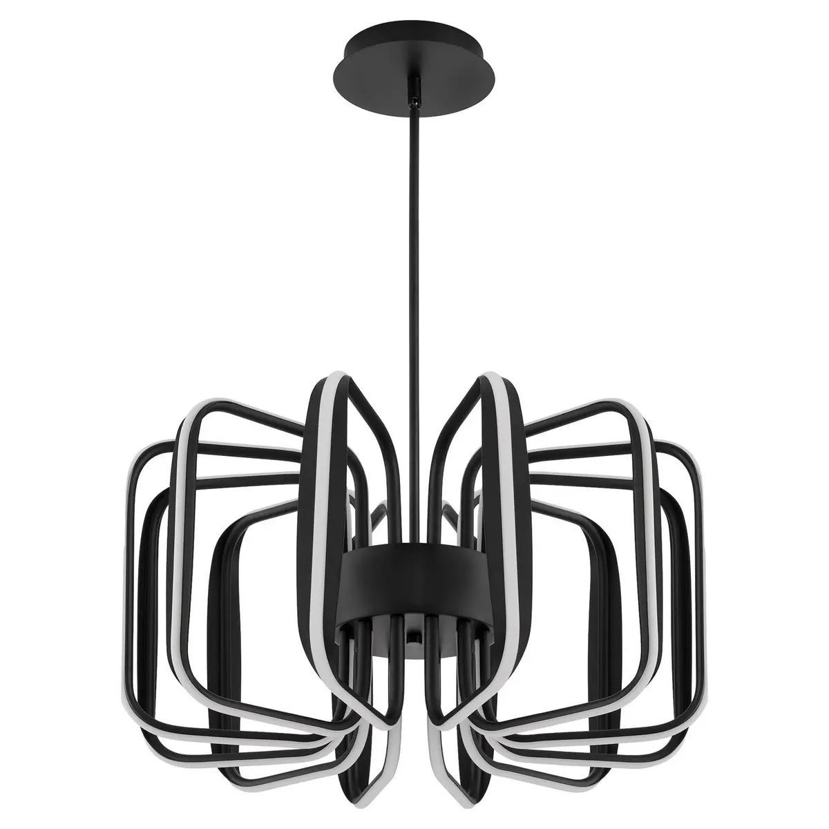 Quorum Roto | Mid. Chandeliers At 68W & 2700K Temp 1