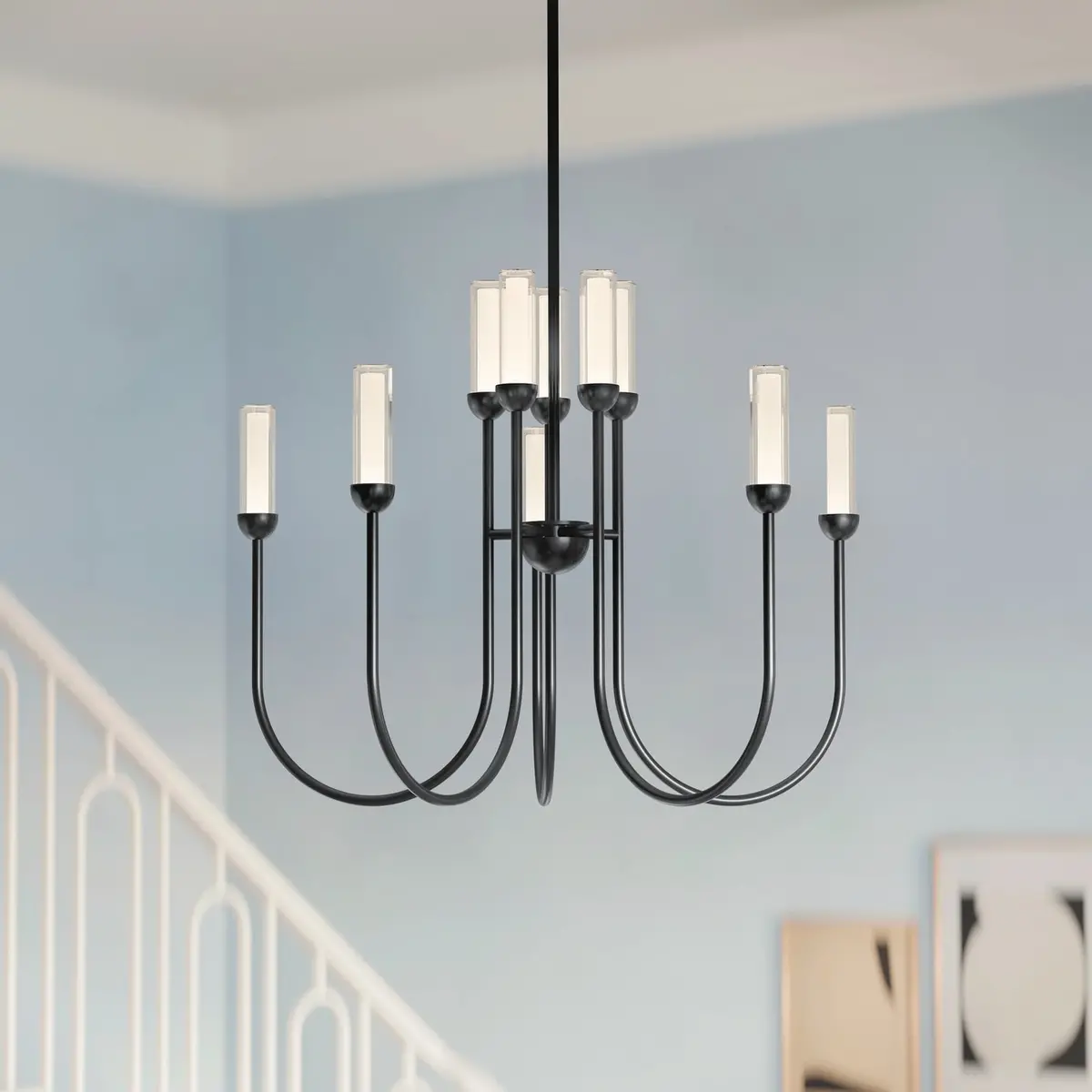 Kichler Moraine | Mid. Chandeliers At 50W & 3000K Temp 1