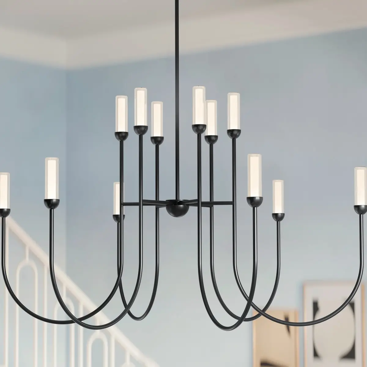 Kichler Moraine | Large Chandeliers At 55W & 3000K Temp 1