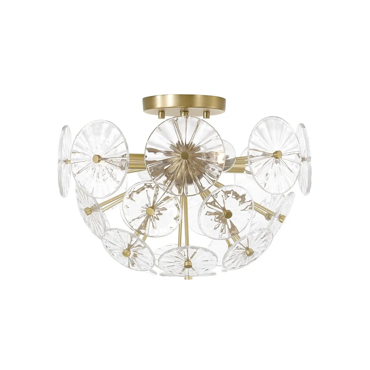 Capital Lighting Emelie | Semi-Flush Mts. At 60W 1