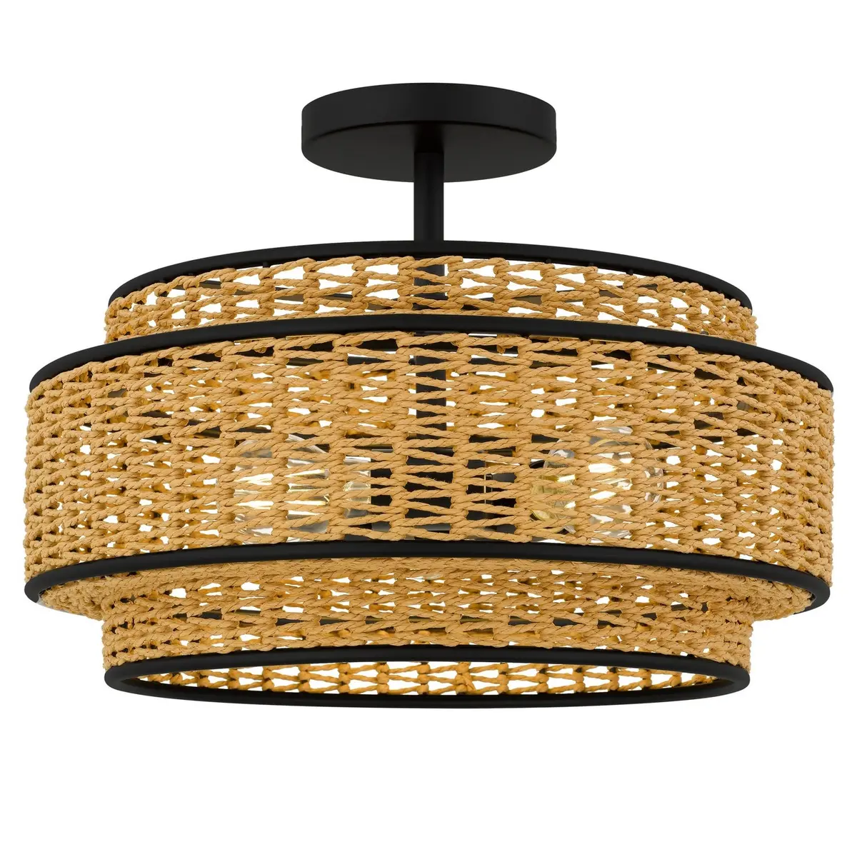 Quoizel Teton | Semi-Flush Mts. At 100W 1