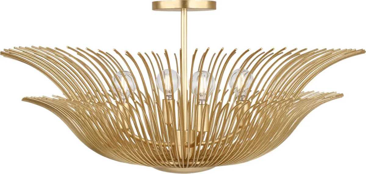 Visual Comfort Studio Dorelle | Semi-Flush Mts. At 60W 1